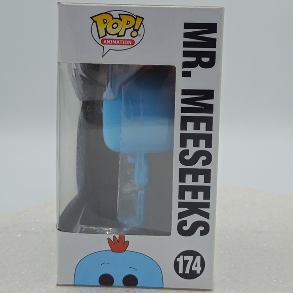 Funko POP! Rick and Morty Mr. Meeseeks #174 Vinyl Figure - Picture 3 of 6